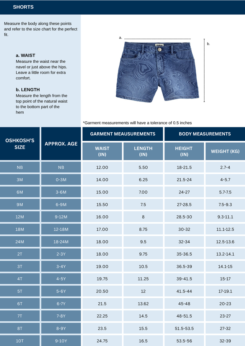 Girl Heart Pocket Denim Shorts - Dark Wash