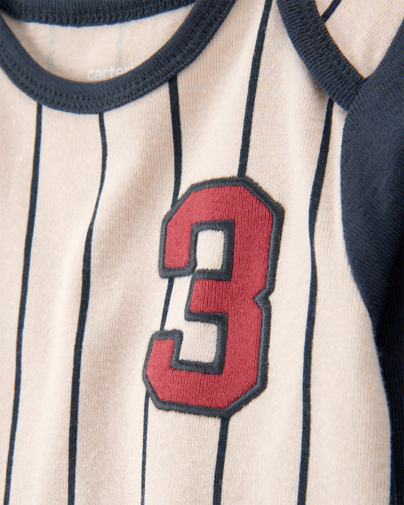 Infant Boy 4-Pack Sports Jersey Bodysuits