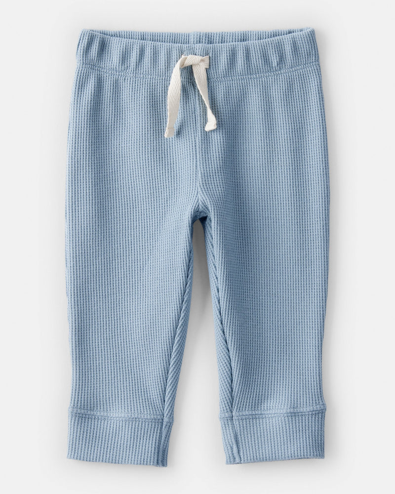 Baby Boy 2-Piece Park Ranger Thermal Bodysuit Pant Set - Blue