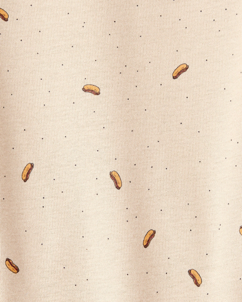 Baby Boy 5-Pack Print Cotton Multipack Bodysuits - Blue/Brown/Green/White