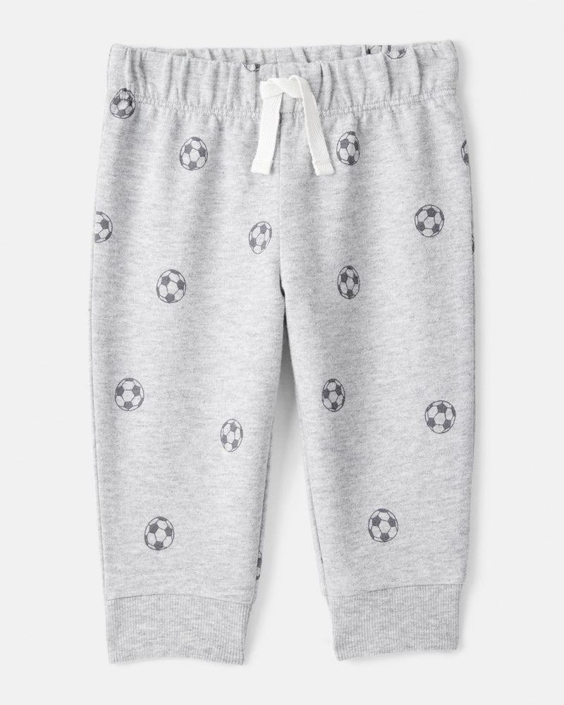 Baby Boy 2-Piece 'Just Kickin it' Soccer Bodysuit & Pant Set - Green