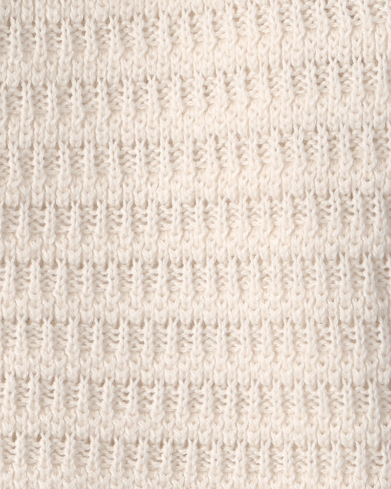 Baby Boy 2-Piece Collared Shirt & Short Set - Cream/Blue