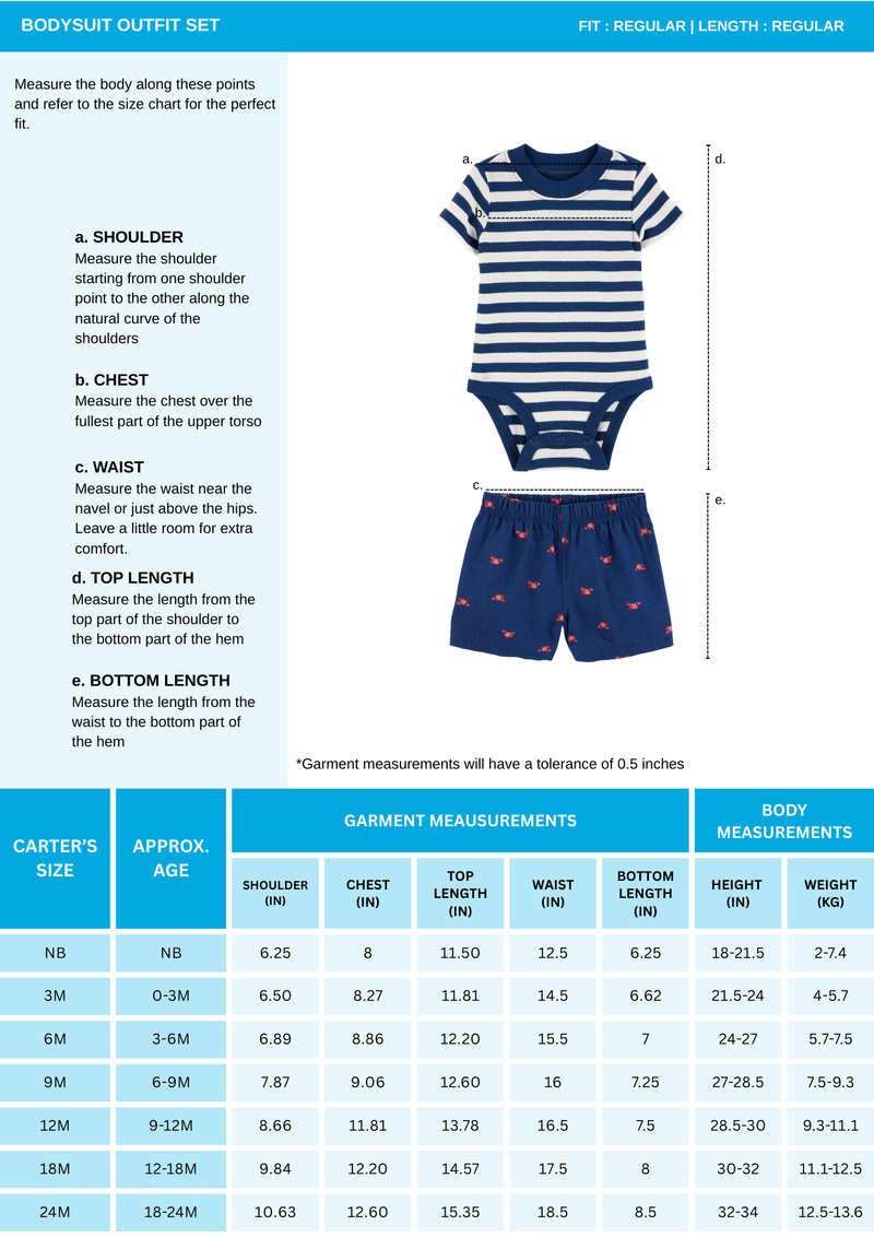 Baby Boy 3-Piece Solid Short-Sleeve Top & Short Set