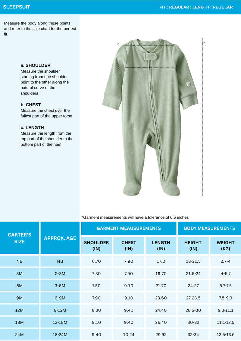 Baby Boy Alligator Striped 100% Cotton Snug Fit 1-Piece Pajama - Blue