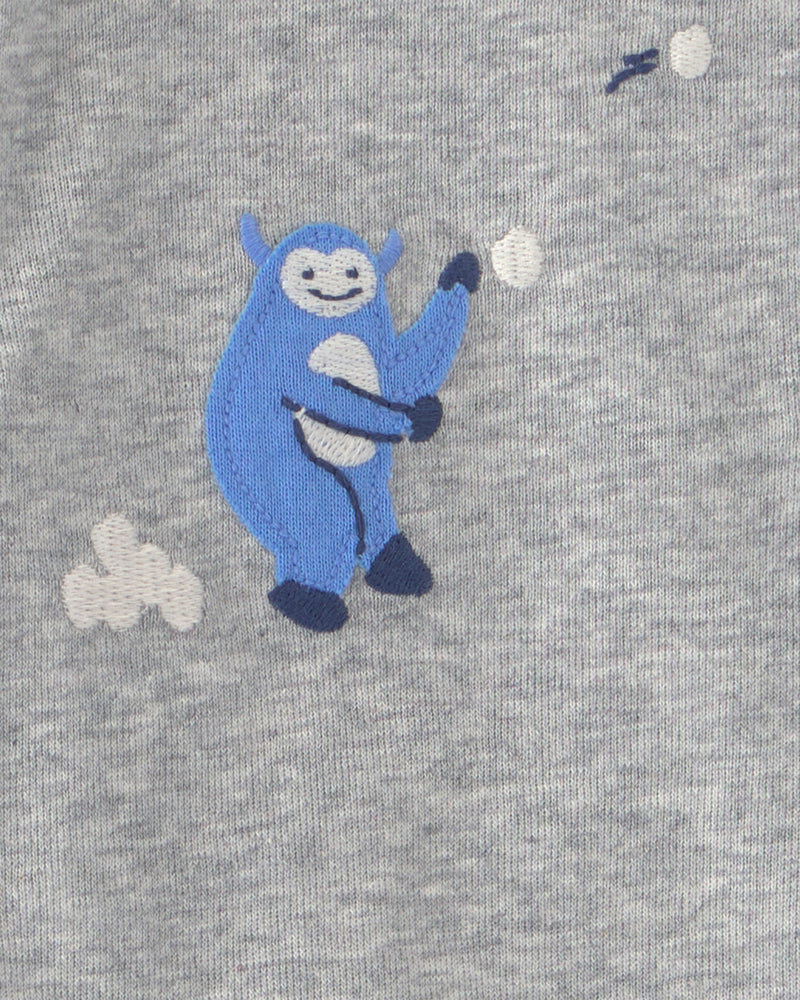 Baby Boy 2 Piece Bear Long Sleeve Bodysuit & Pant Set - Assorted