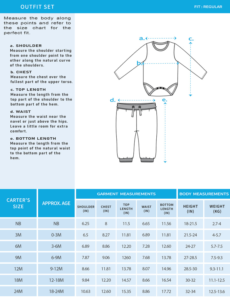 Baby Boy 2 Piece Penguin Thermal Long Sleeve Bodysuit & Pant Set - Green