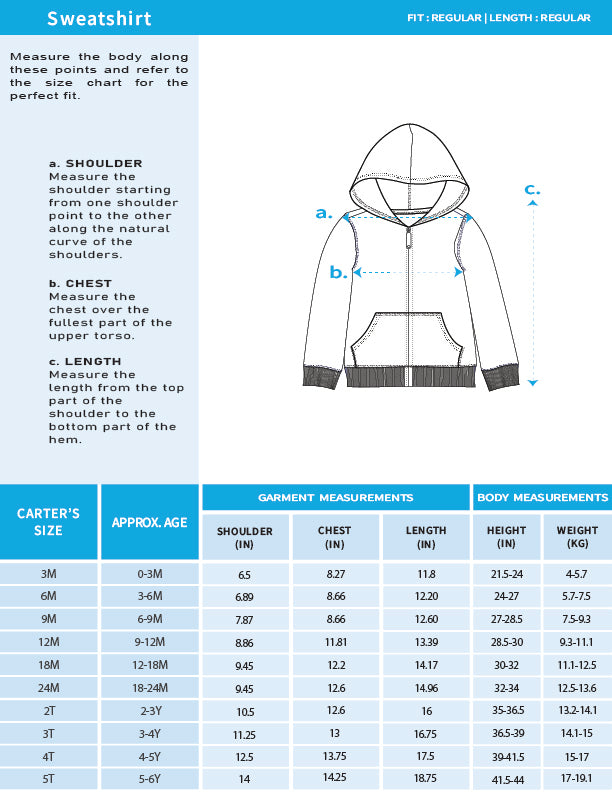 Baby Boy Bear Fleece Zip Up Hoodie - Navy