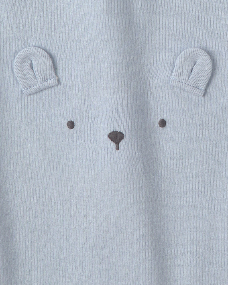 Infant Girls 5-Pack Bear Short-Sleeve Bodysuits- Assorted