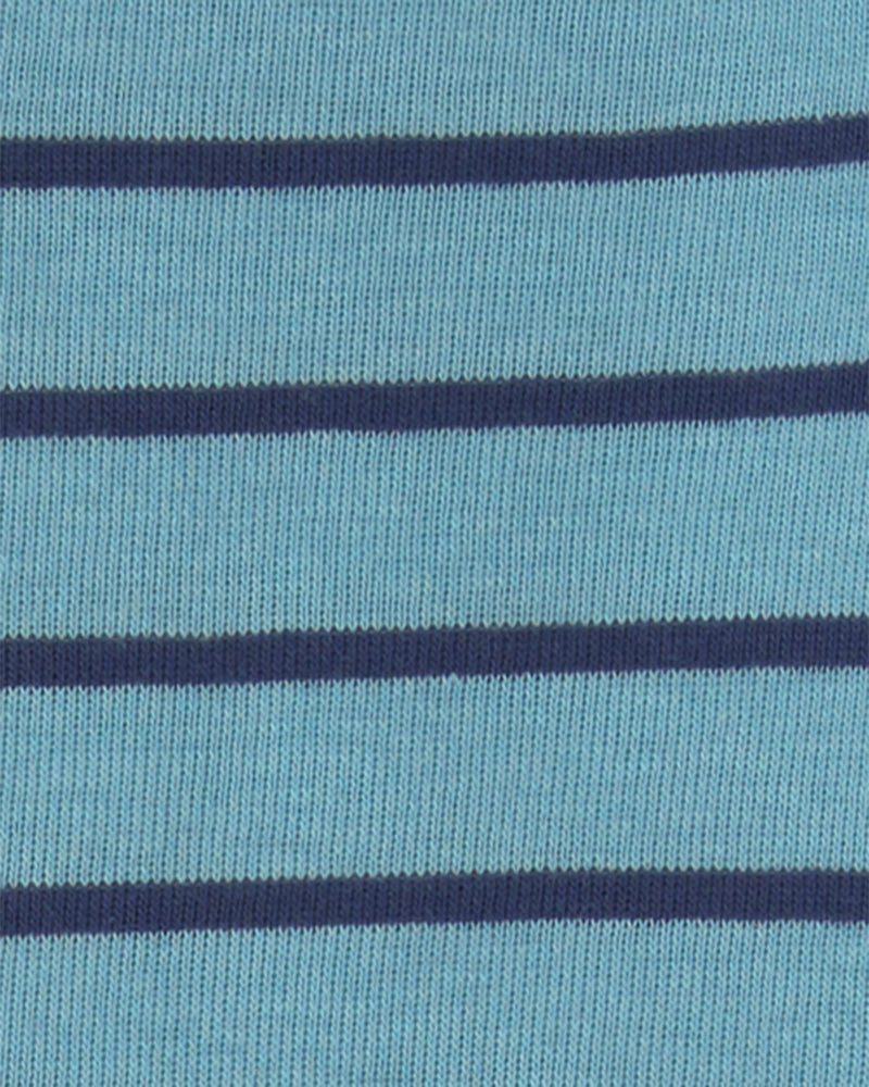 Infant Boys 3-Piece Polar Bear Striped Bodysuits & Pant Set - Blue
