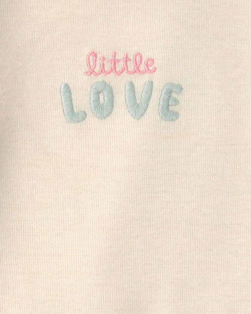 Infant Girls 3-Piece 'Little Love' Polar Bear Bodysuits & Pant Set - Green