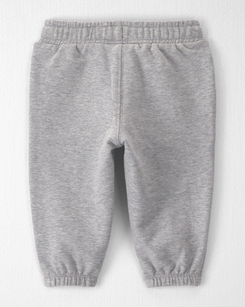 Baby 2 Pack Organic Cotton French Terry Joggers - Assorted