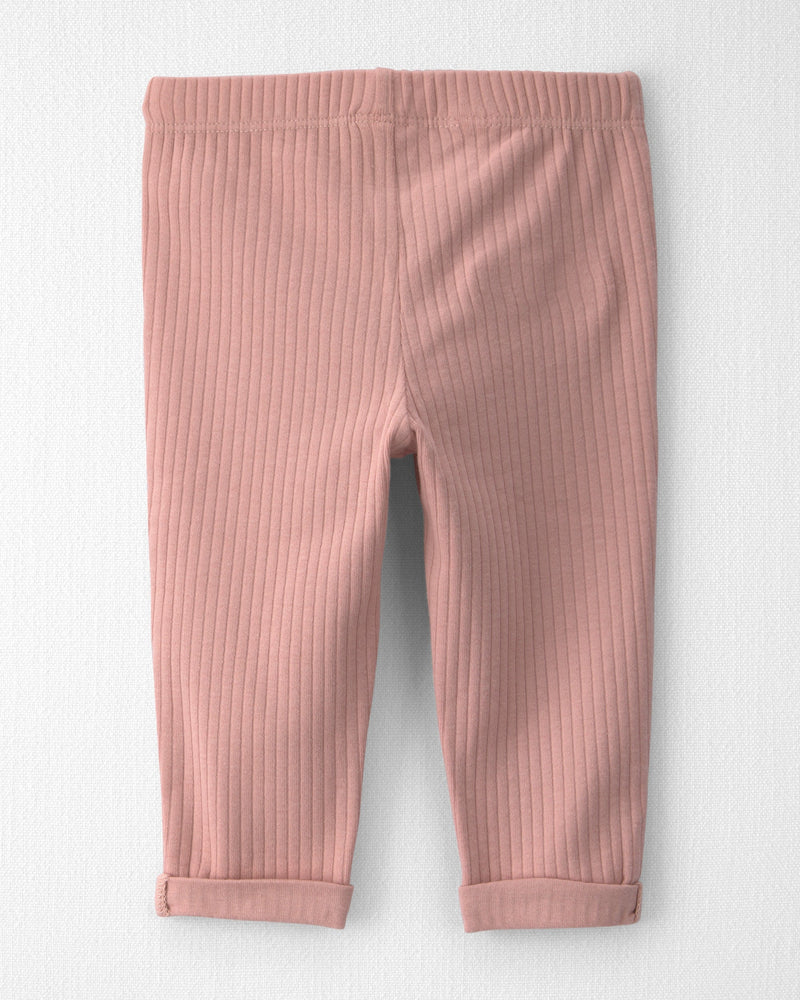 Baby Girl 2 Pack Organic Cotton Leggings - Assorted