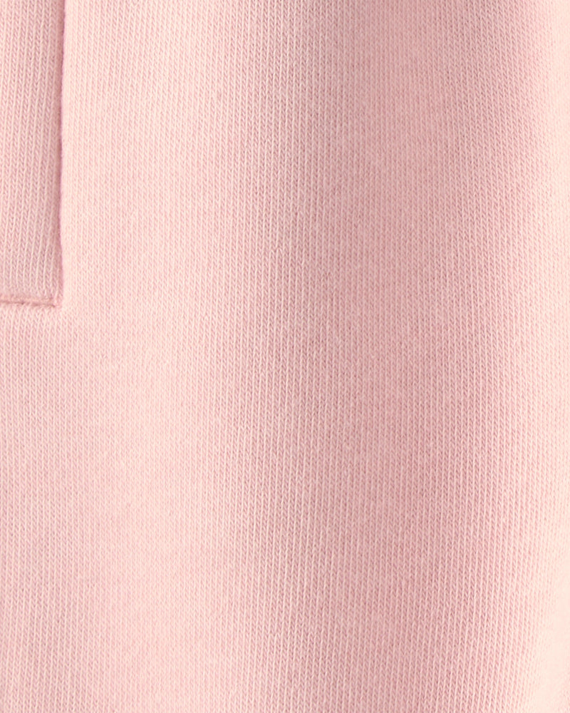 Baby Girl Fleece Pants - Pink