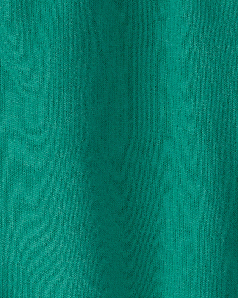 Toddler Girl French Terry Athletic Shorts - Green