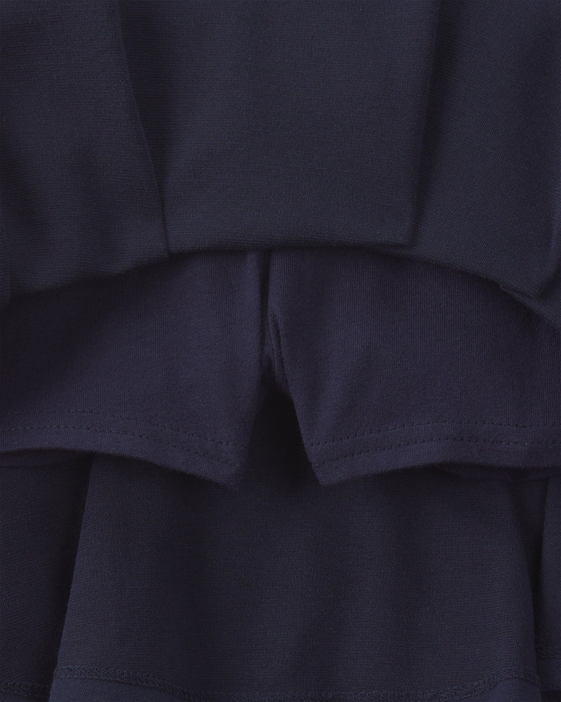 Toddler Girl Uniform Ponte Skort - Navy - Navy