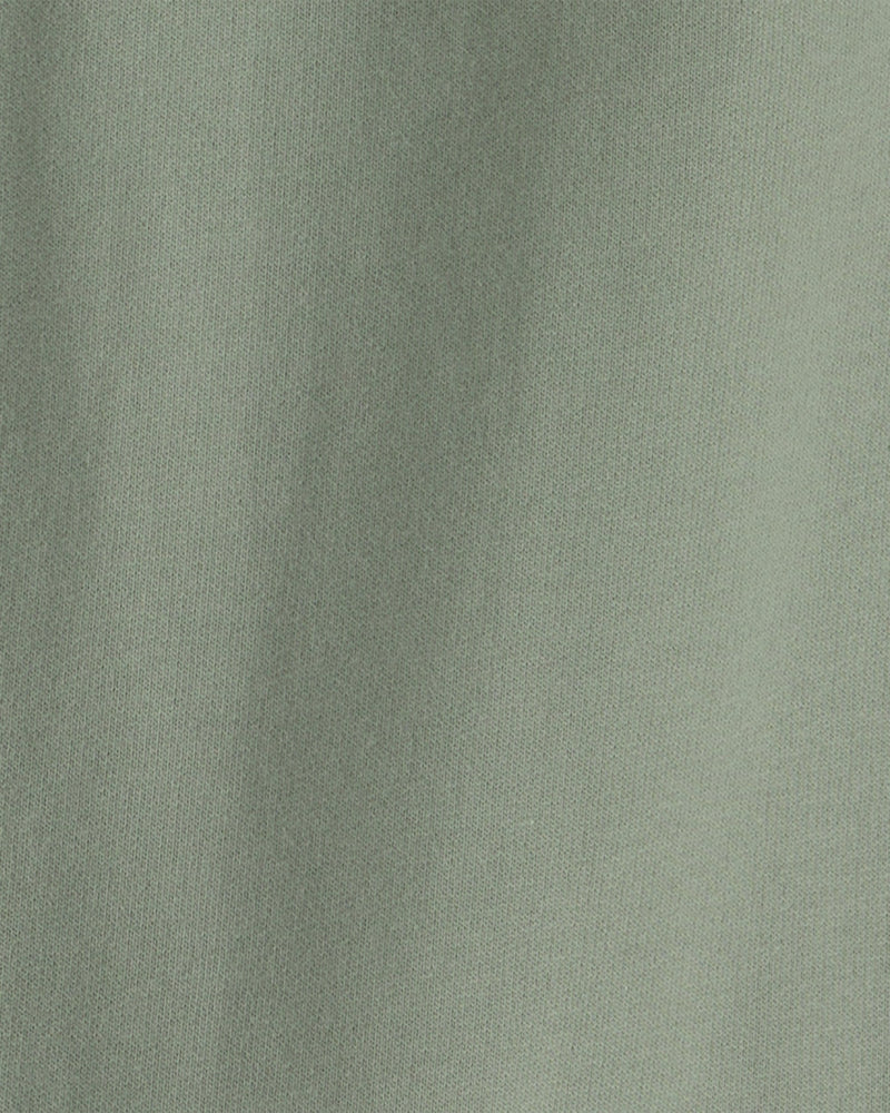 Boy Drawstring Knit Joggers - Green