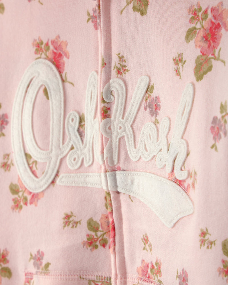Girl OshKosh Logo Zip-Up Hoodie