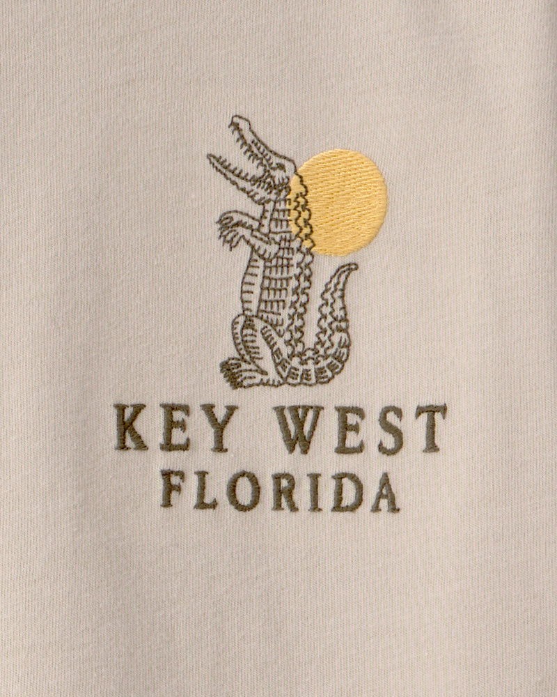 Boy Key West Graphic Tee - Beige