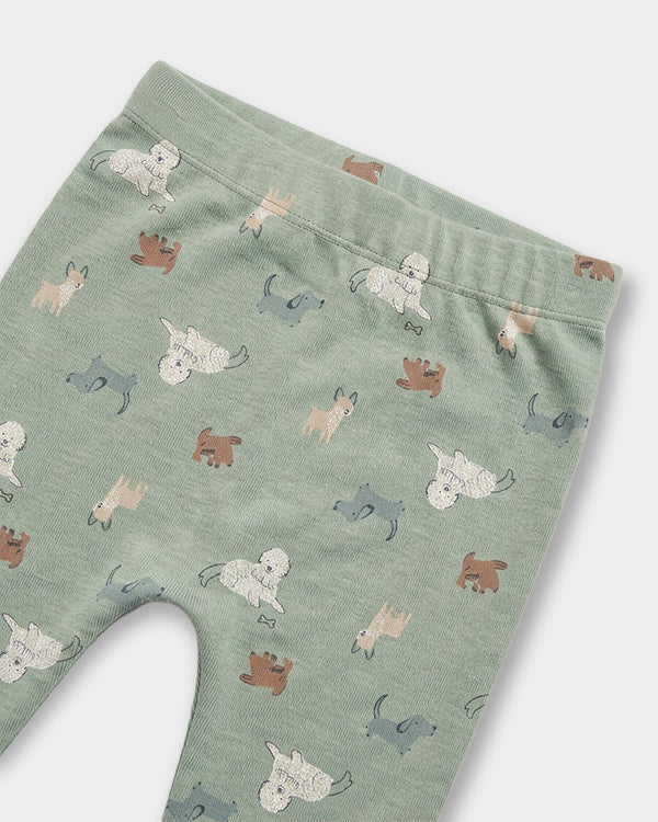 Baby Boy 3-Pack Organic Cotton Diaper Pants In Assorted Prints