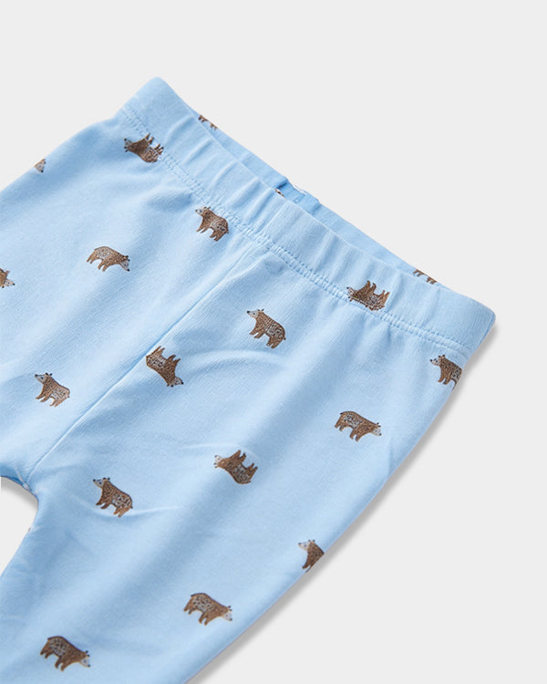 Baby Boy 3-Pack Organic Cotton Diaper Pants In Assorted Prints