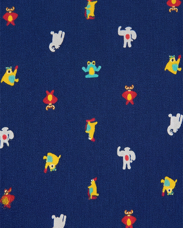 Baby Boy 3-Pack Organic Cotton Blommer In Assorted Prints with Anti Microbial Finish