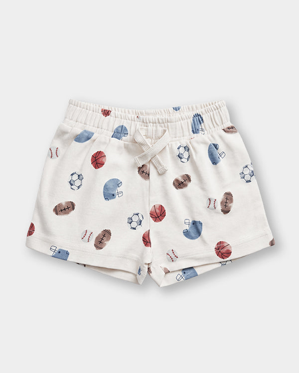 Baby Boy 3-Pack Organic Cotton Pull-On Shorts in Assorted Prints
