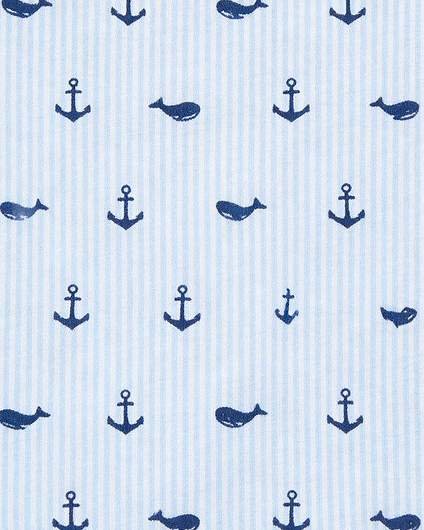 Baby Boy 3-Pack Organic Cotton Pull-On Shorts in Assorted Prints