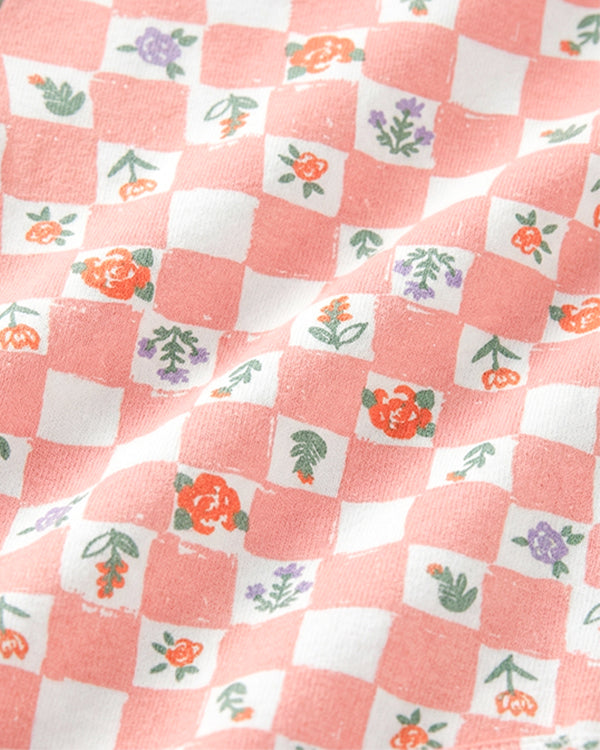 Baby Girl 3-Pack Organic Cotton Bodysuits in Fruit Print