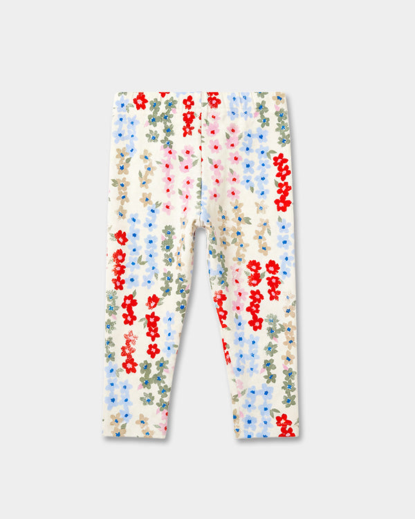 Baby Girl 3-Pack Organic Cotton Leggings In Assorted Prints