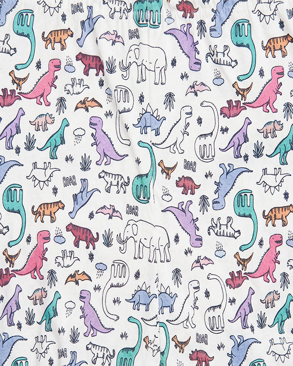 Baby Girl 3-Pack Organic Cotton Blommers In Assorted Prints with Anti Microbial Finish