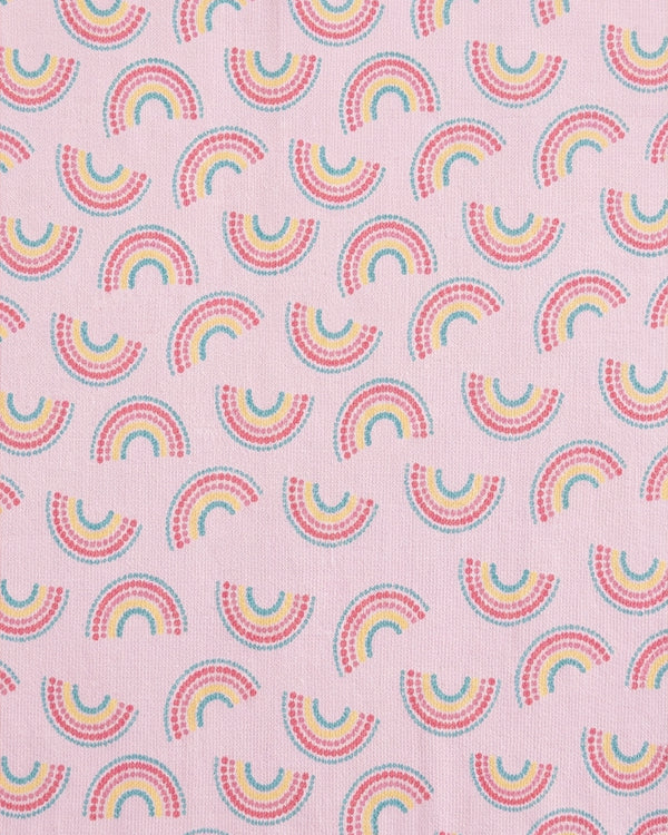 Baby Girl 3-Pack Organic Cotton Blommers In Assorted Prints with Anti Microbial Finish