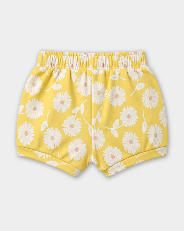 Baby Girl 3-Pack Organic Cotton Pull-On Shorts In Assorted Prints