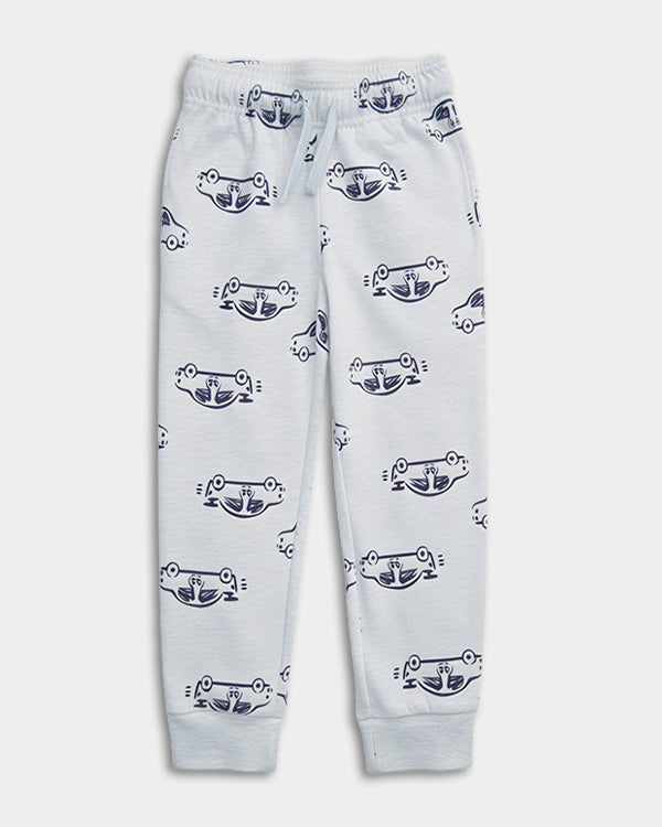 Toddler Boy Organic Cotton Car Print T-Shirt & Pant-Set