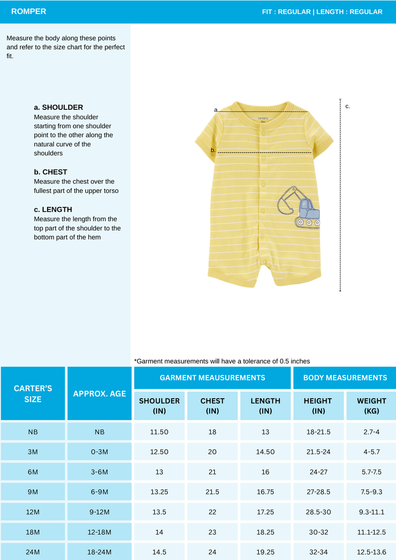 Baby Boy 'Sunshine Chaser' Sleeveless Romper - Blue