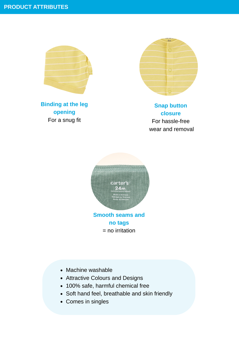 Baby Boy Tennis Short-Sleeve Romper - Green