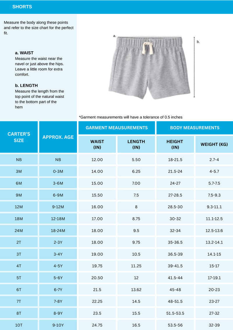 Baby Girl 2-Pack Organic Cotton Knit Shorts